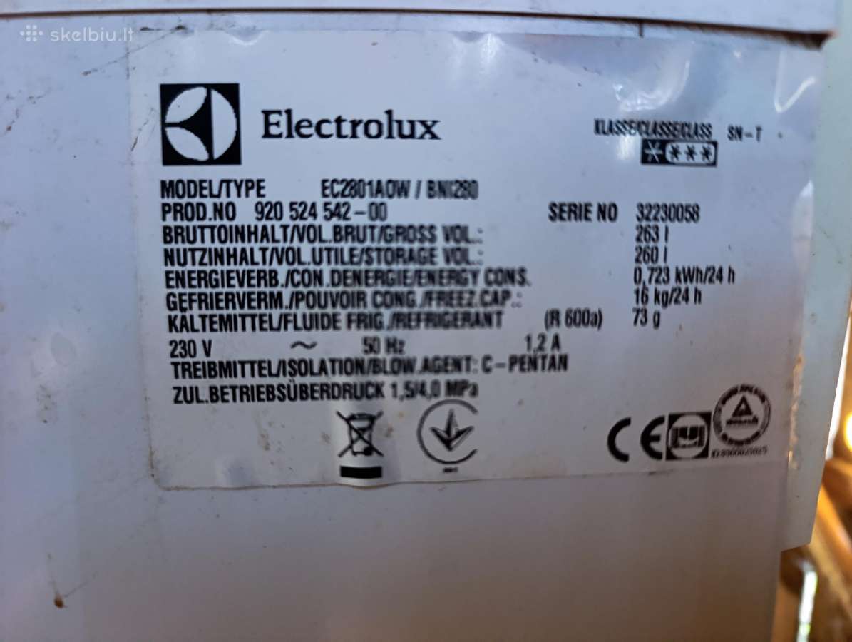 Electrolux šaldymo dėžė - nuotraukos Nr. 5