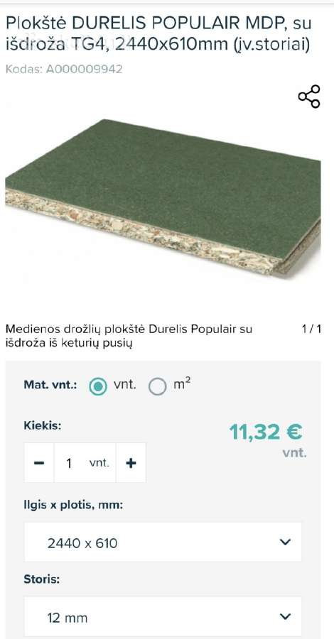 Osb plokštės - nuotraukos Nr. 2