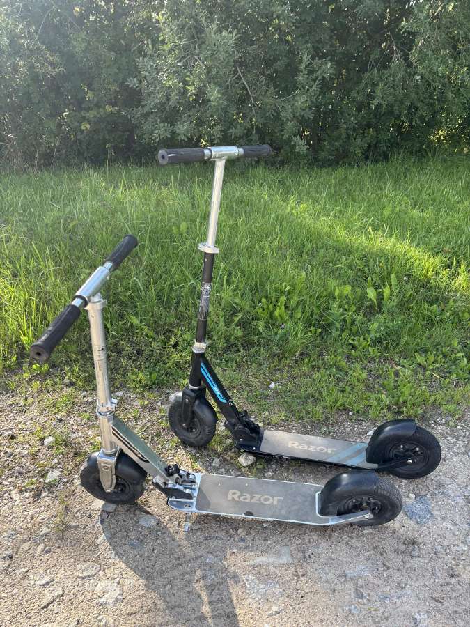 Paspirtukai Hudora ir Razor - nuotraukos Nr. 8