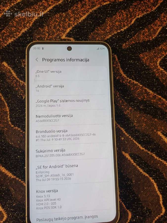 Samsung Galaxy A56 5G - nuotraukos Nr. 4