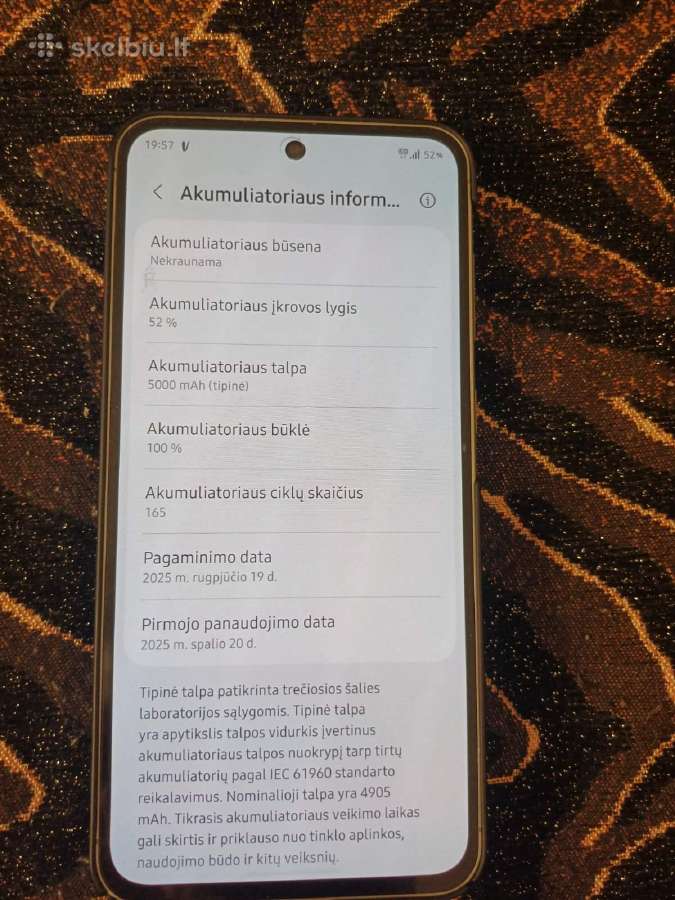 Samsung Galaxy A56 5G - nuotraukos Nr. 5