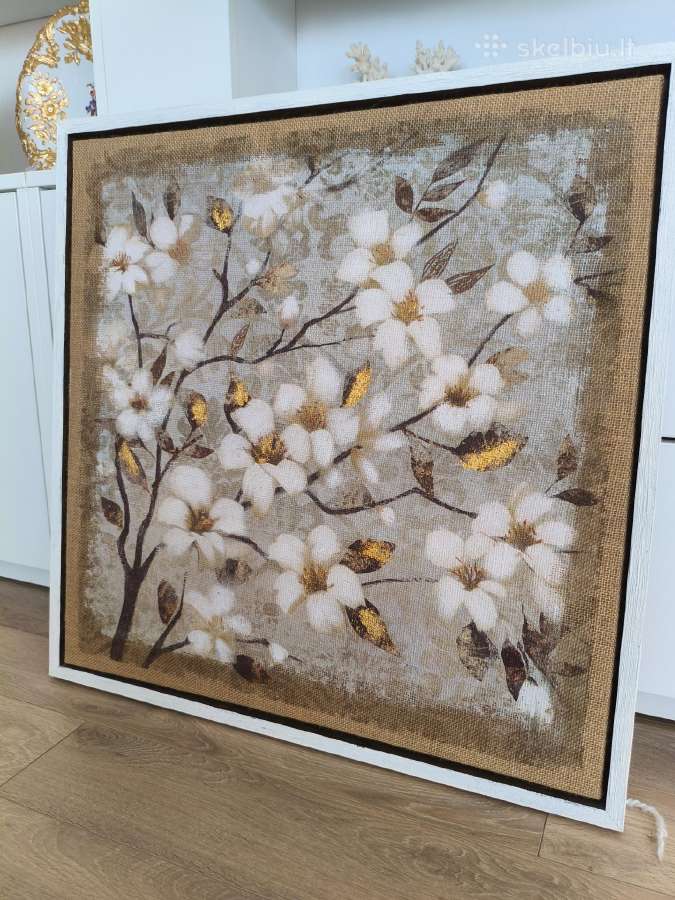 Paveikslas ant drobės 64*64 cm. - nuotraukos Nr. 4