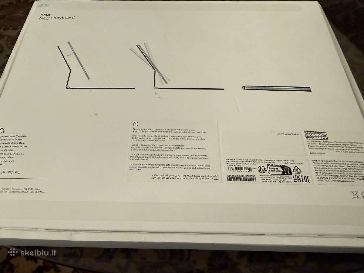 Apple Magic Keyboard for iPad 13 - nuotraukos Nr. 3