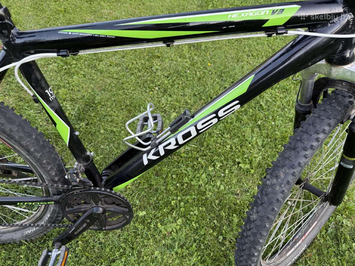 Parduodu kalnų dviratį Kross Hexagon V3 (19" rėmas - nuotraukos Nr. 12