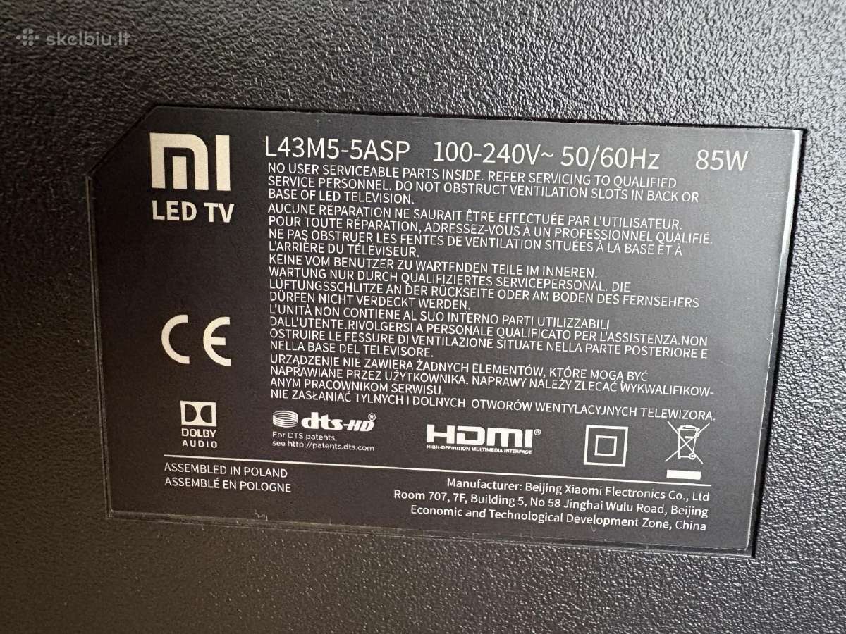 Xiaomi TV - nuotraukos Nr. 6