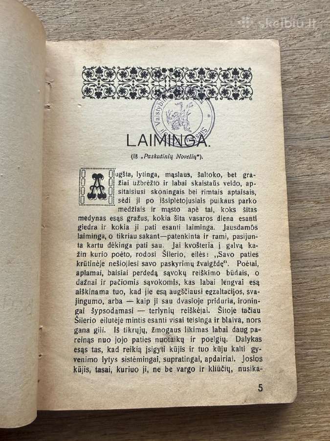 Elzės Ožeškienės raštai. 2 tomas. 1929 m. - nuotraukos Nr. 4