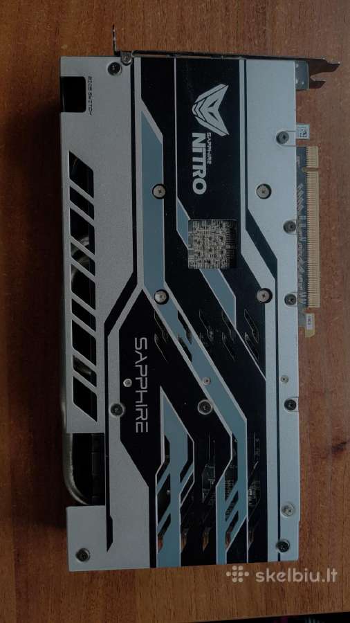 Sapphire Nitro Radeon Rx 580 4gb - nuotraukos Nr. 2