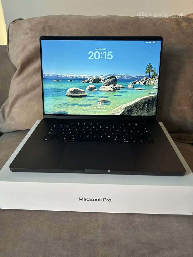 MacBook Pro 16" M3 Pro 12 Cpu/18 Gpu/36gb/512gb - nuotraukos Nr. 2