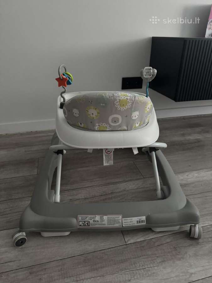 Vaikštynė kūdikiui Toyz Canto, grey - nuotraukos Nr. 3