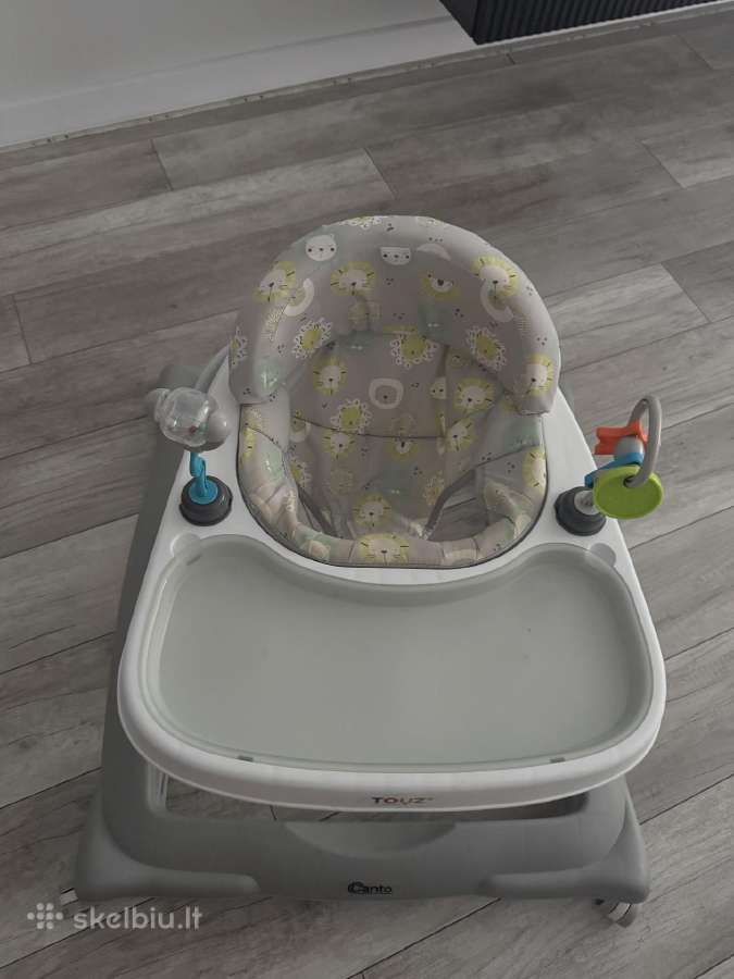 Vaikštynė kūdikiui Toyz Canto, grey - nuotraukos Nr. 5