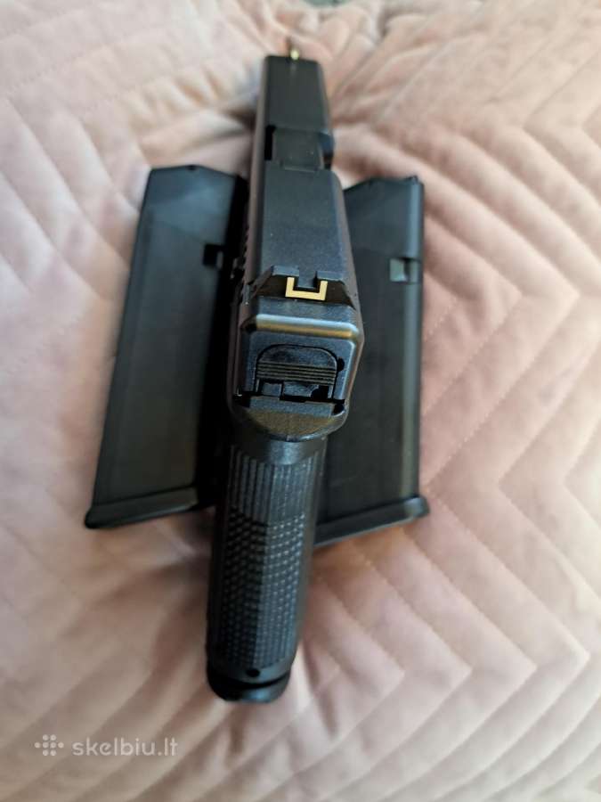 Parduodu Glock 17 su matomais priedais. - nuotraukos Nr. 2