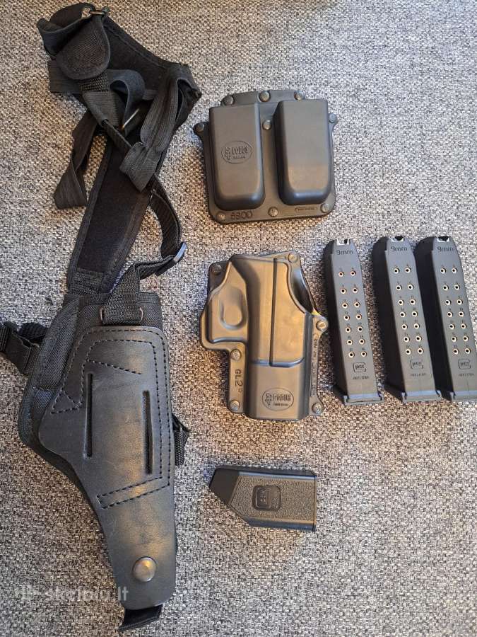 Parduodu Glock 17 su matomais priedais. - nuotraukos Nr. 6