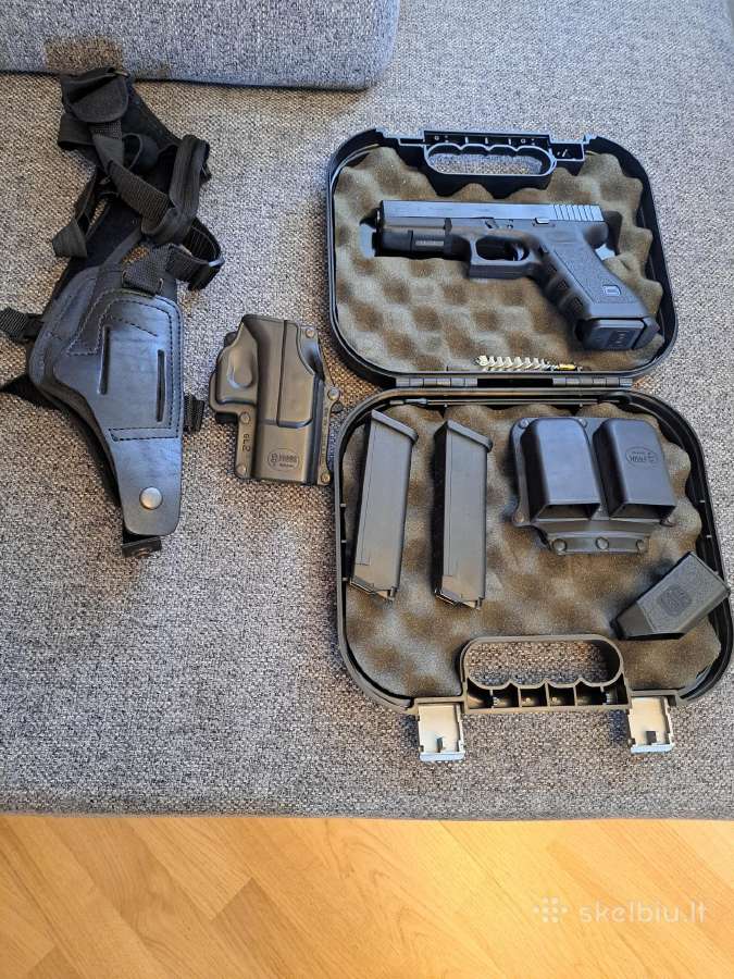 Parduodu Glock 17 su matomais priedais. - nuotraukos Nr. 8