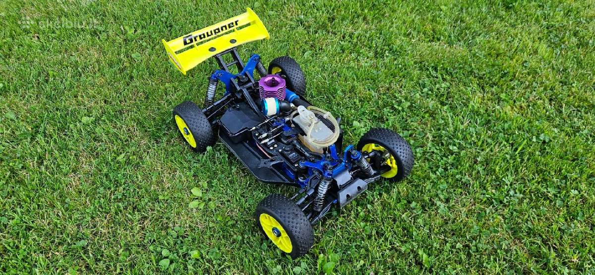 Graupner 1/8 Nitro bagis .21 su 2.4 GHz pultu - nuotraukos Nr. 2