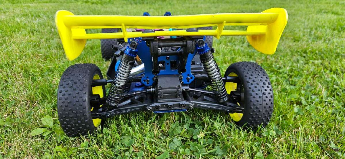 Graupner 1/8 Nitro bagis .21 su 2.4 GHz pultu - nuotraukos Nr. 8