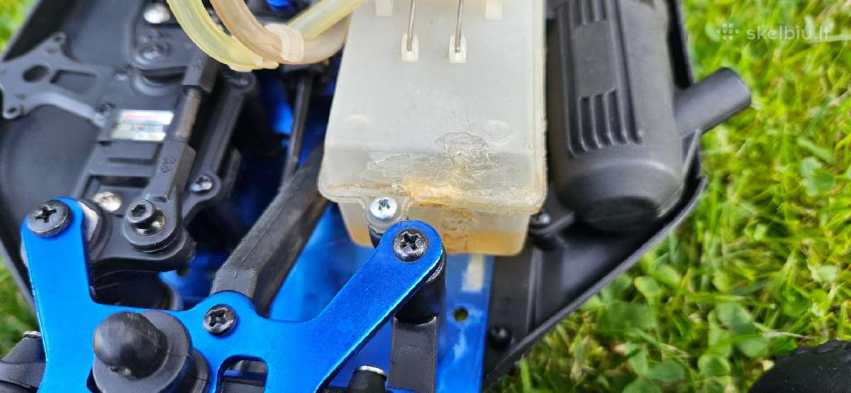 Graupner 1/8 Nitro bagis .21 su 2.4 GHz pultu - nuotraukos Nr. 10