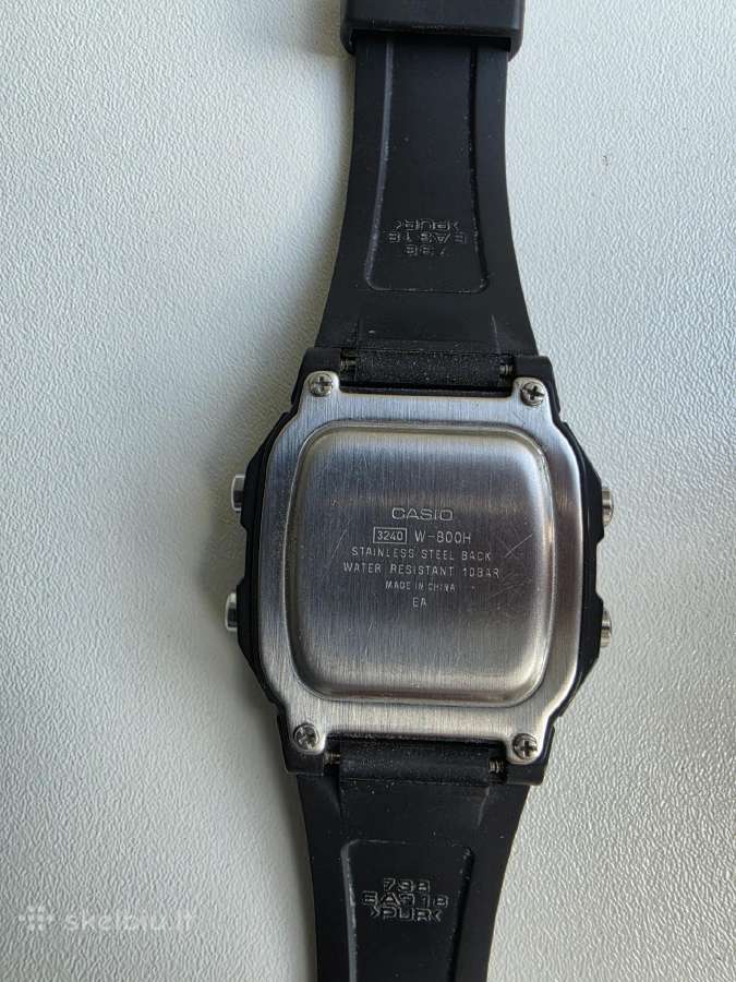 Laikrodis Casio w-800h 1aves - nuotraukos Nr. 2