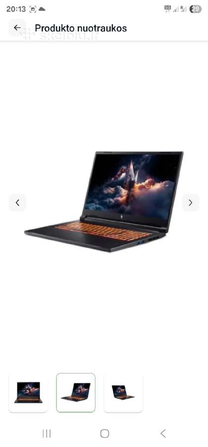 Acer nitro V17ai - nuotraukos Nr. 4