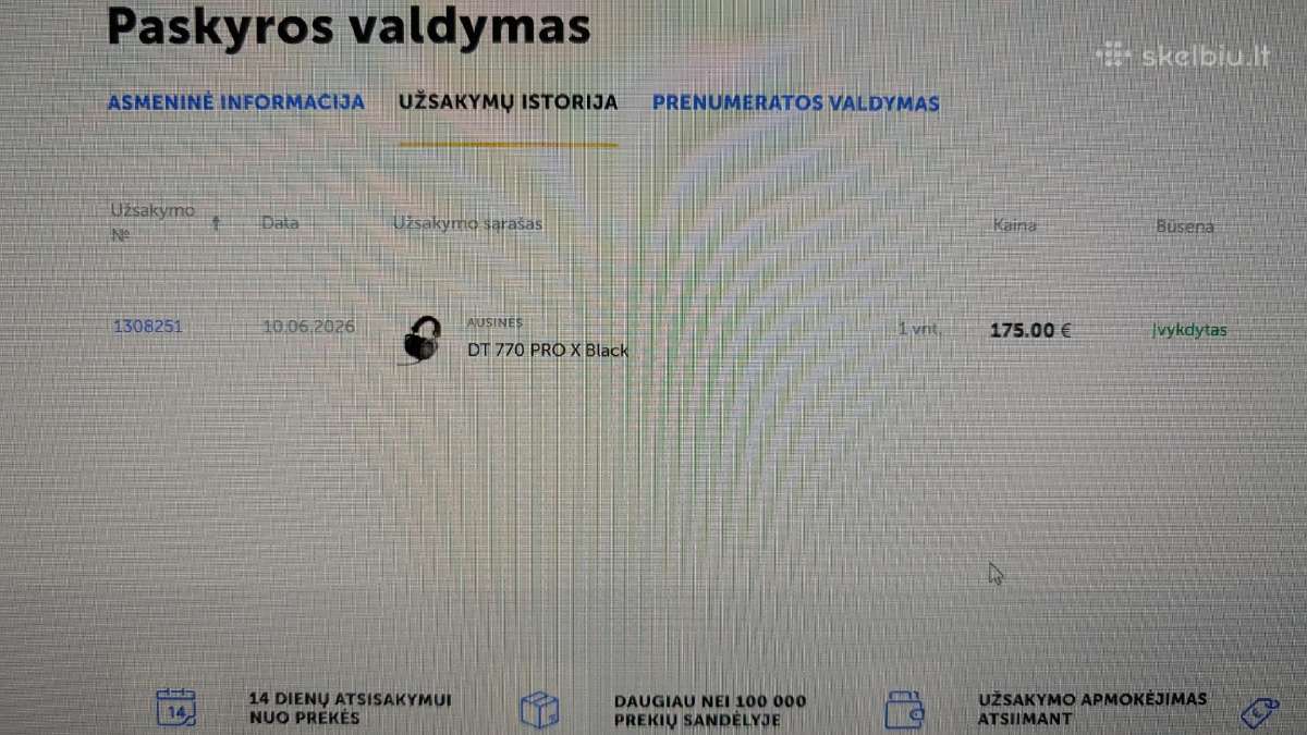 Ausines Beyerdynamic Dt770prox - €150 - nuotraukos Nr. 6