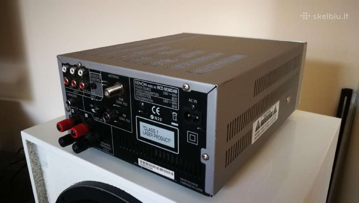 Denon Rcd-m38dab stereo - nuotraukos Nr. 6