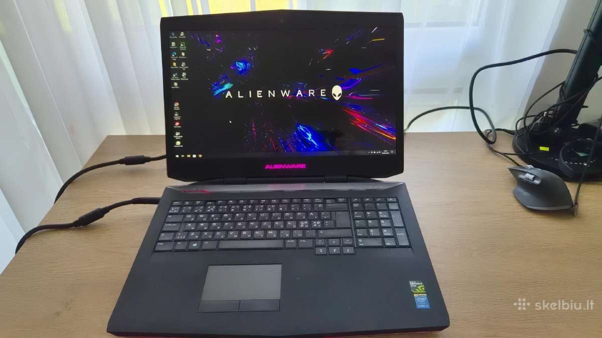 Alienware 17 R1 17.3" Full HD 120hz 3D, 32gb RAM - nuotraukos Nr. 7