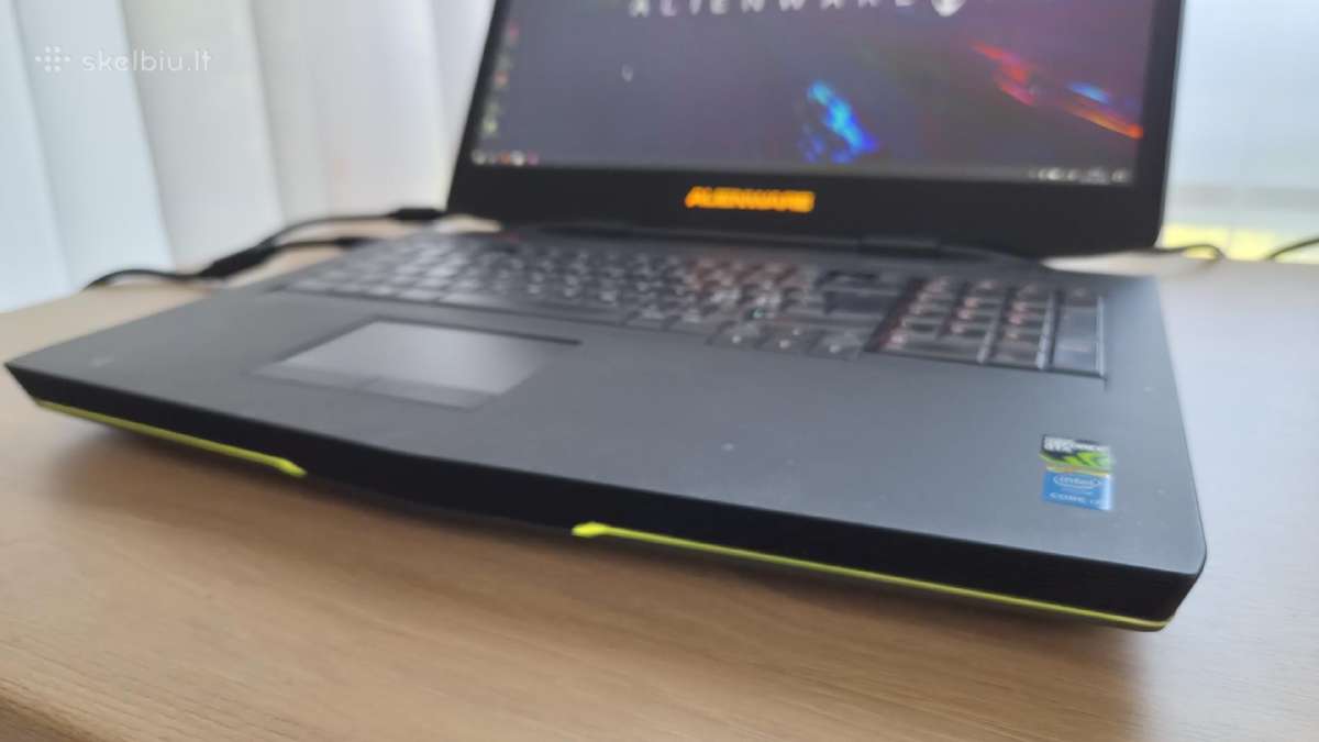 Alienware 17 R1 17.3" Full HD 120hz 3D, 32gb RAM - nuotraukos Nr. 9