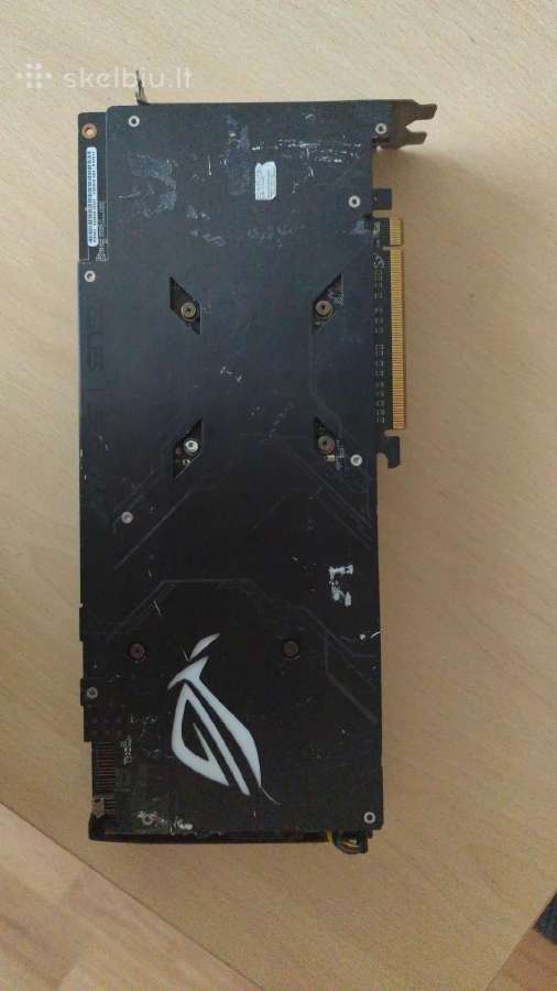 Asus Rog Strix Rx 480 8gb Vaizdo korta. - nuotraukos Nr. 3