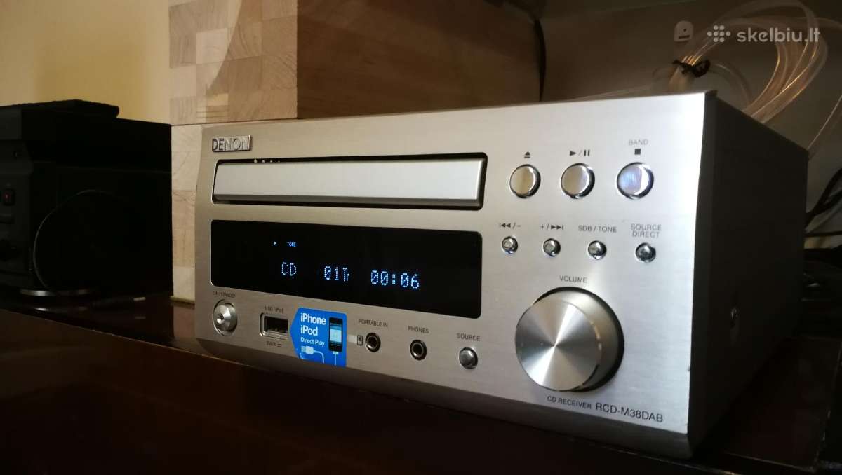 Denon Rcd-m38dab stereo - nuotraukos Nr. 3