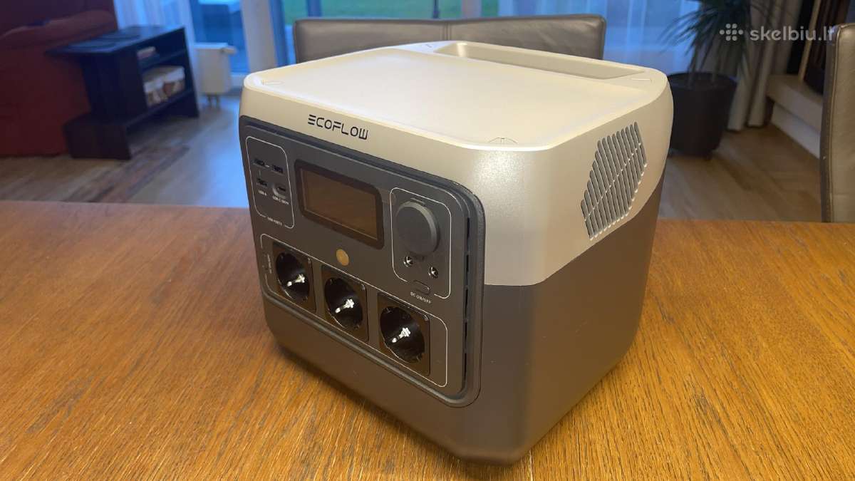 Nešiojama elektros stotis Ecoflow River2pro 768wh - nuotraukos Nr. 2
