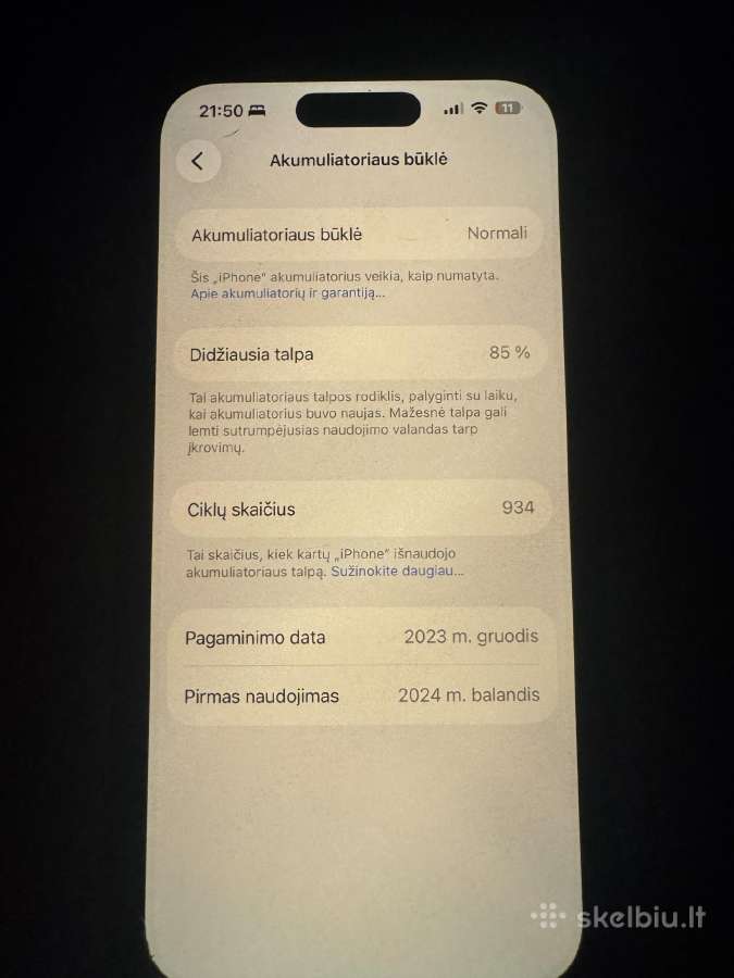 iPhone 15 pro - nuotraukos Nr. 4