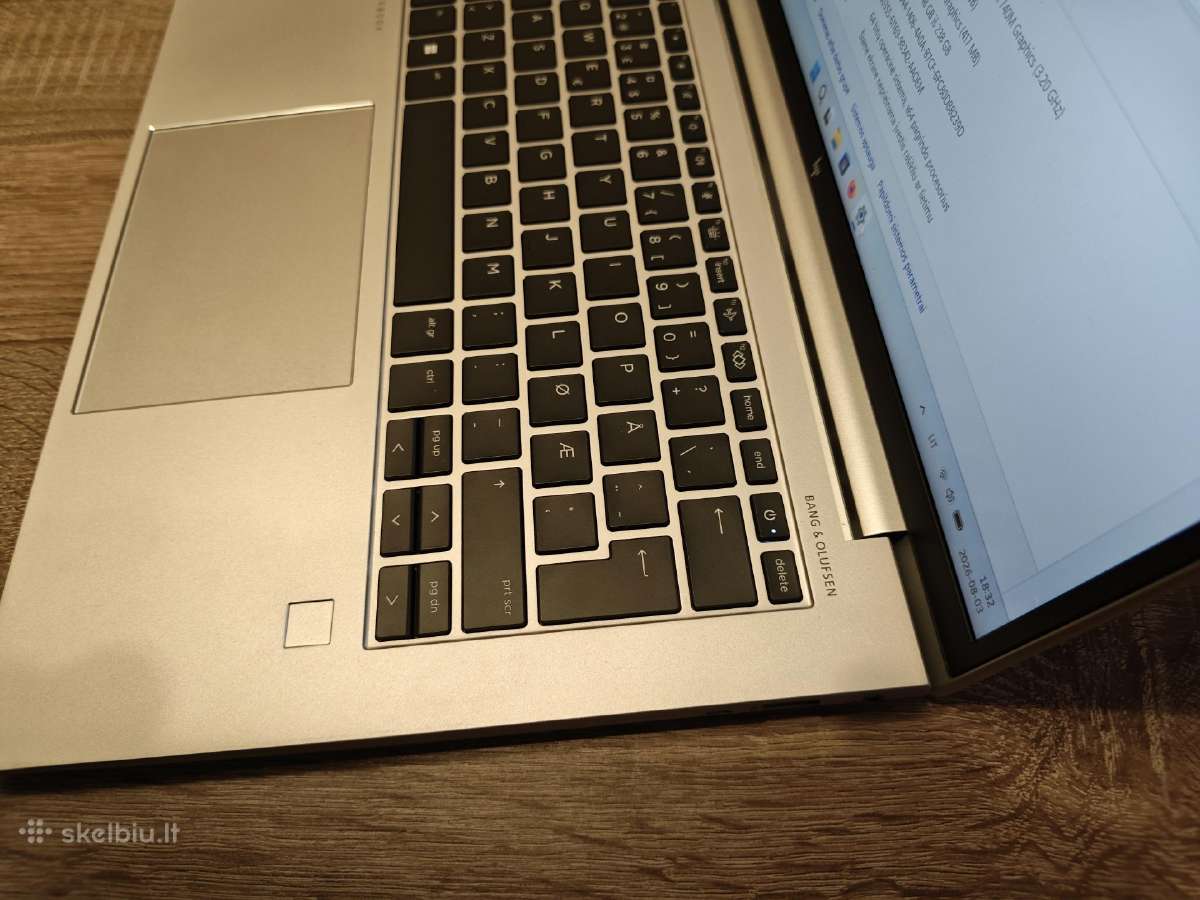 Hp Elitebook 845 G10 Ryzen 7540u Us kb. - nuotraukos Nr. 2