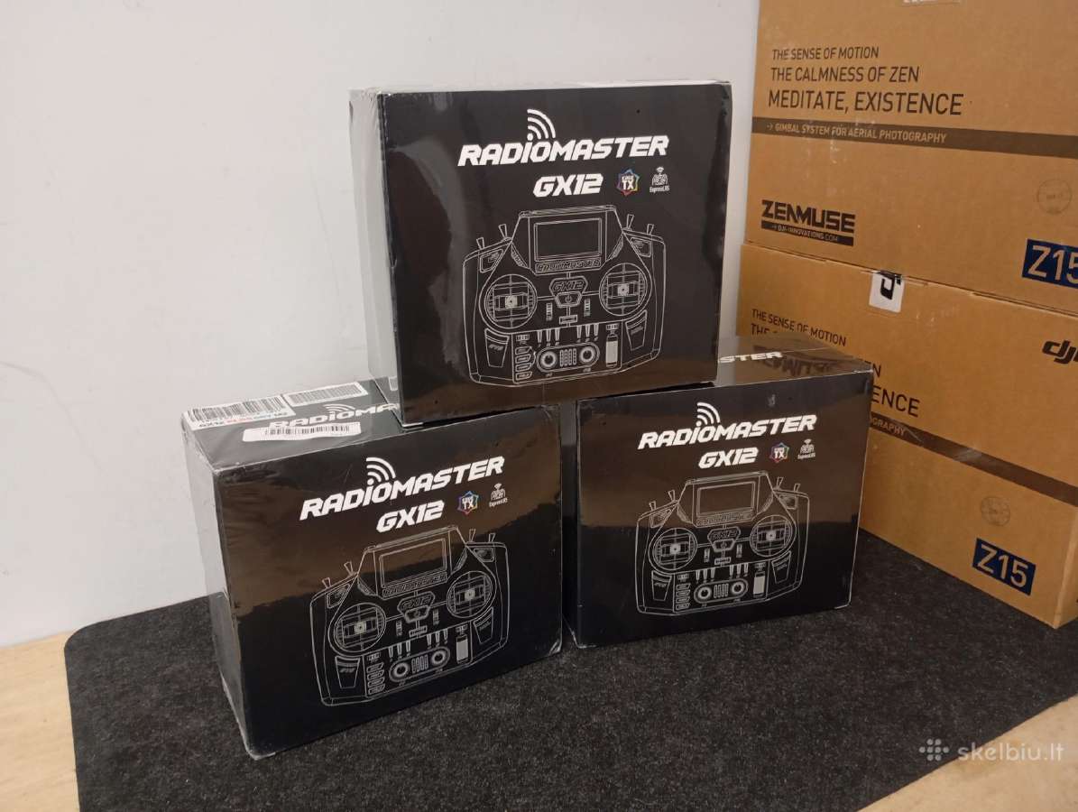 Nauji Radiomaster Gx12 Elrs gemini valdymo pultai - nuotraukos Nr. 2