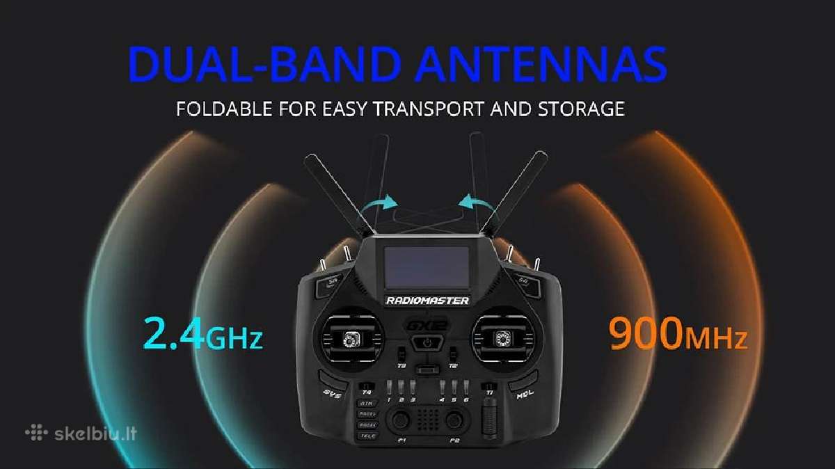 Nauji Radiomaster Gx12 Elrs gemini valdymo pultai - nuotraukos Nr. 19