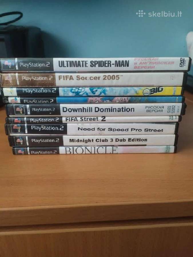 Playstation 2 kompiuteriniai žaidimai - nuotraukos Nr. 2
