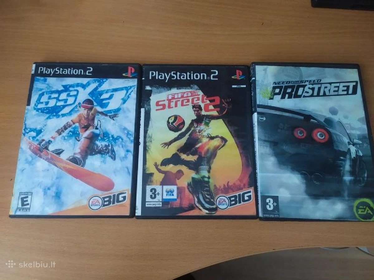 Playstation 2 kompiuteriniai žaidimai - nuotraukos Nr. 3