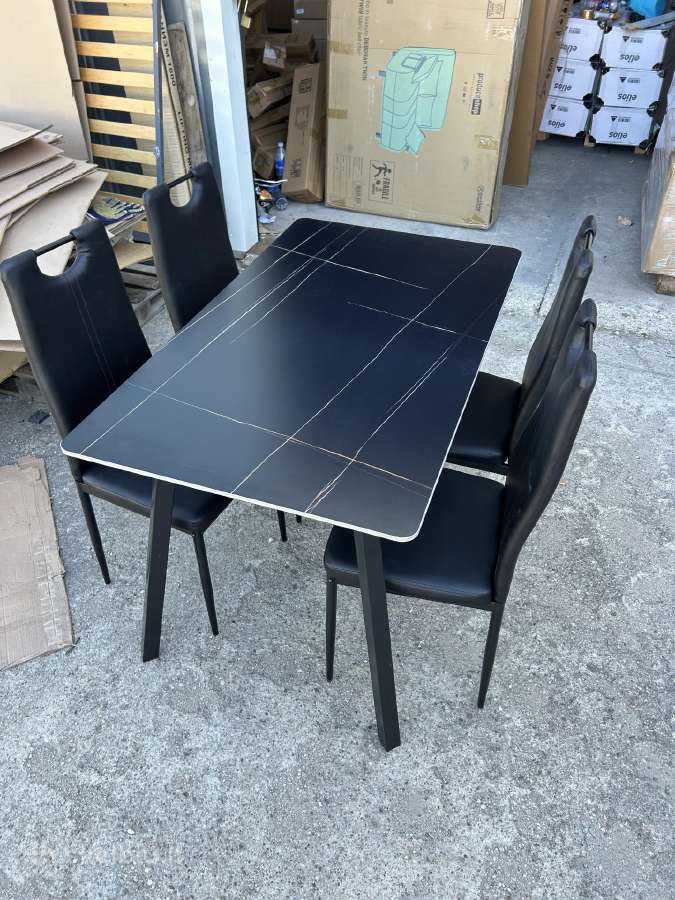 Keramikinis stalas + 4 kėdės 170€ - nuotraukos Nr. 8