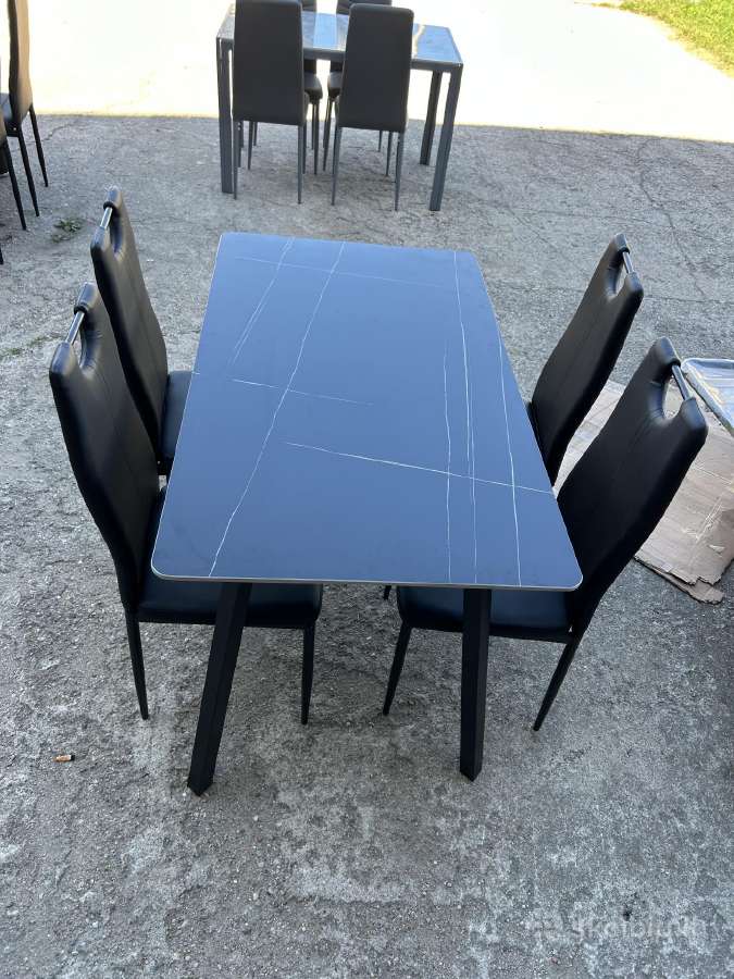 Keramikinis stalas + 4 kėdės 170€ - nuotraukos Nr. 4