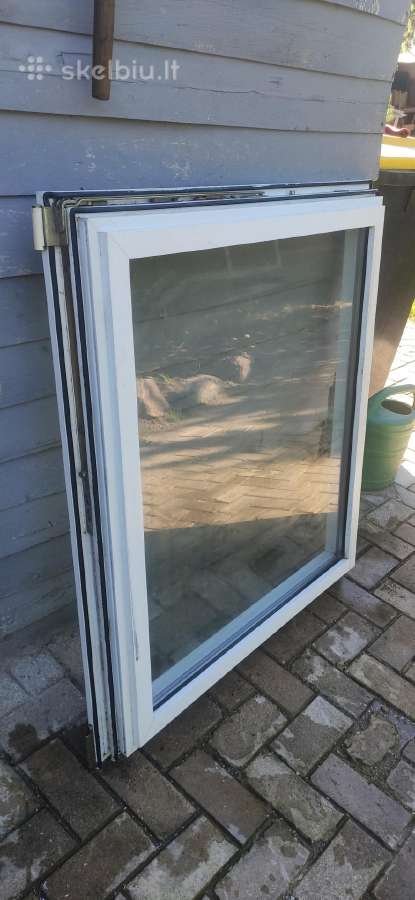 Plastikinis langas 100x90 varstomas tik be rėmo - nuotraukos Nr. 2