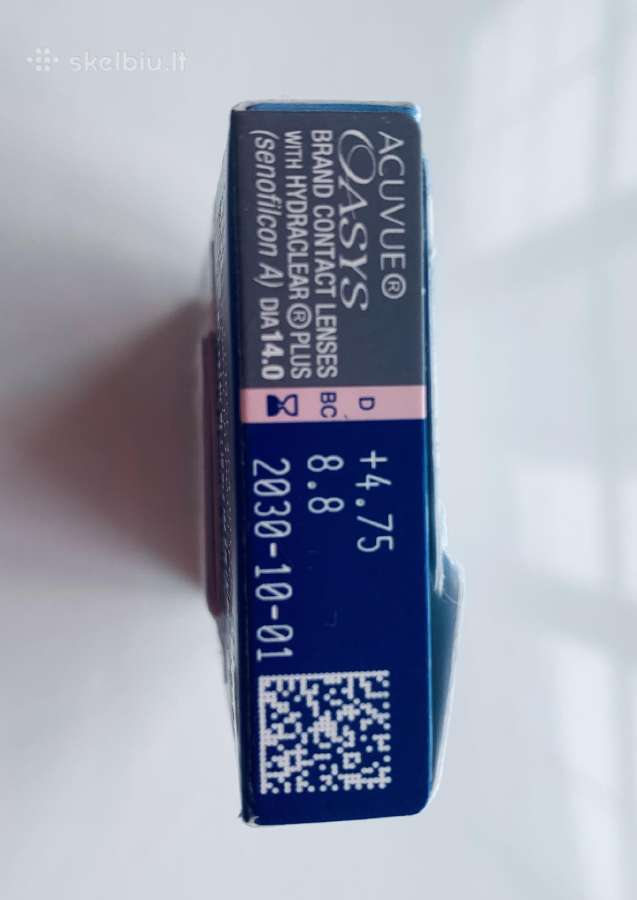 Naujo Acuvue Oasis Hydraclear Plus lęšiai - nuotraukos Nr. 2