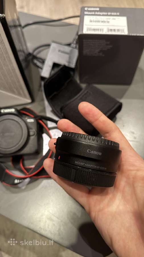 Canon EOS R50 + Ef–EOS R adapter - nuotraukos Nr. 4