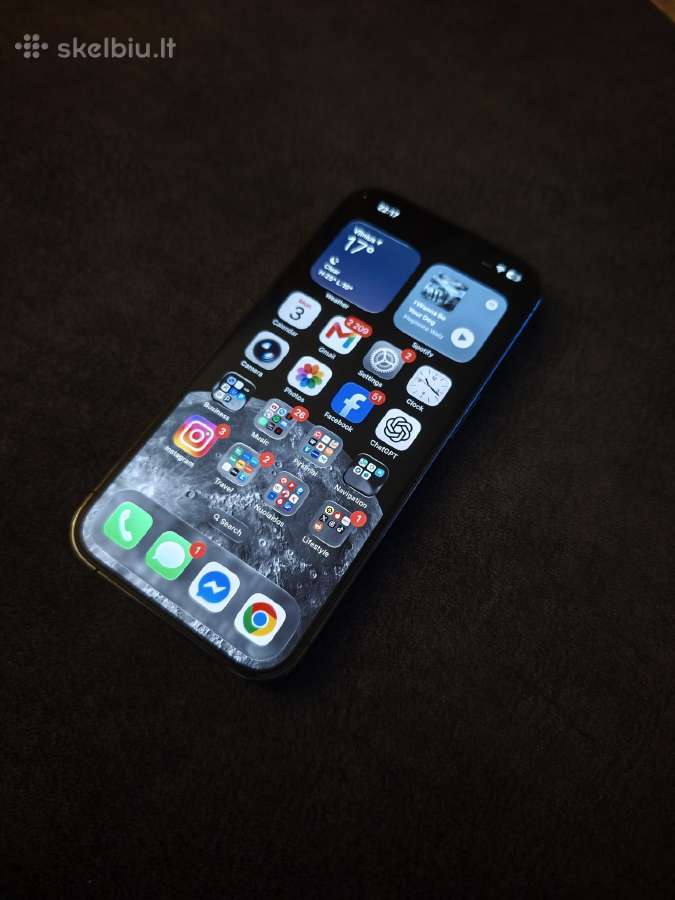 iPhone 14 pro 256gb deep purple baterija 85% - nuotraukos Nr. 6