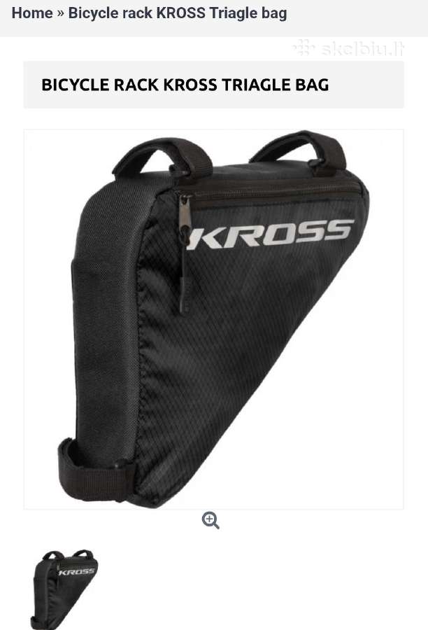 Kross krepšelis rėmui,išskirtinis - nuotraukos Nr. 12