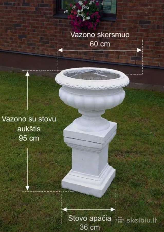 Vazonas su stovu - nuotraukos Nr. 3