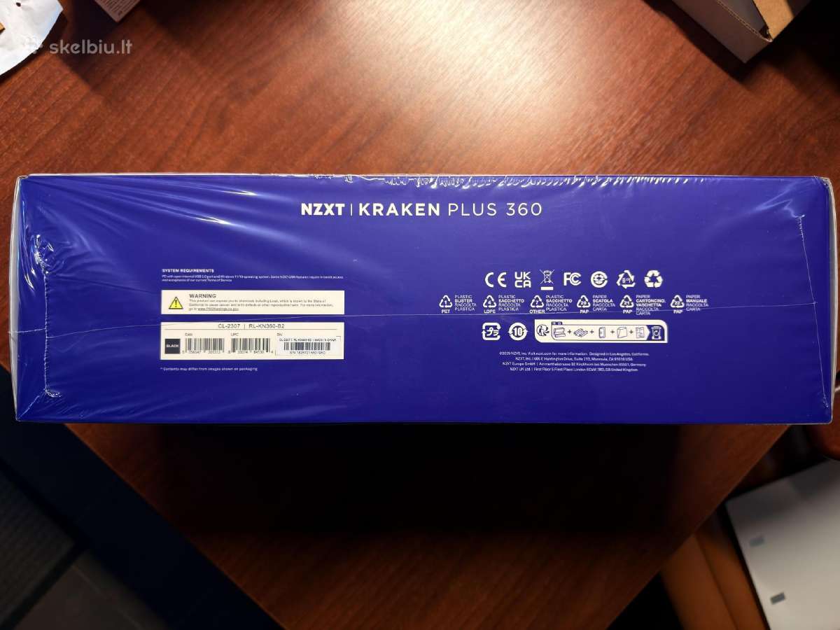 Nzxt Kraken Plus 360, Rl-kn360-b2 - nuotraukos Nr. 3