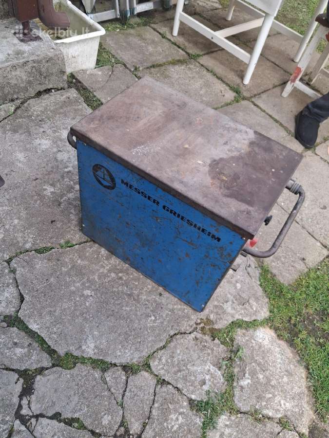 Vokiškas suvirinimo pusautomatis (kempas) - nuotraukos Nr. 5