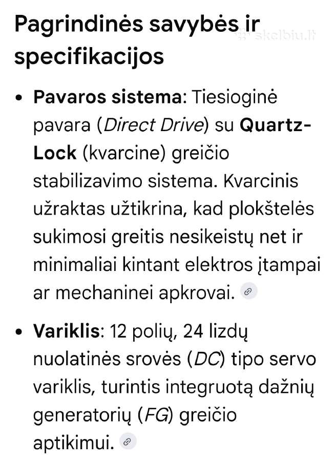 Victor Ql-5 plokštelių grotuvas - nuotraukos Nr. 13