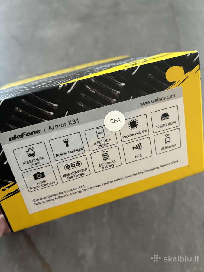 Ulephone x31 - nuotraukos Nr. 3