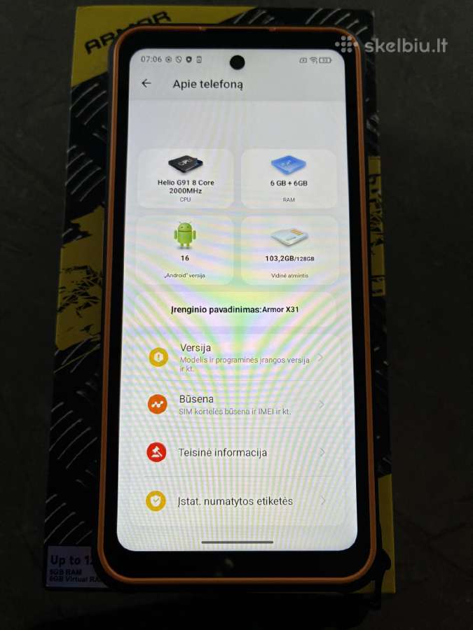 Ulephone x31 - nuotraukos Nr. 4