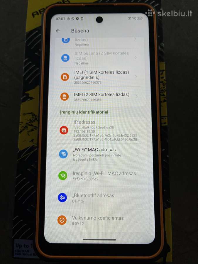 Ulephone x31 - nuotraukos Nr. 5