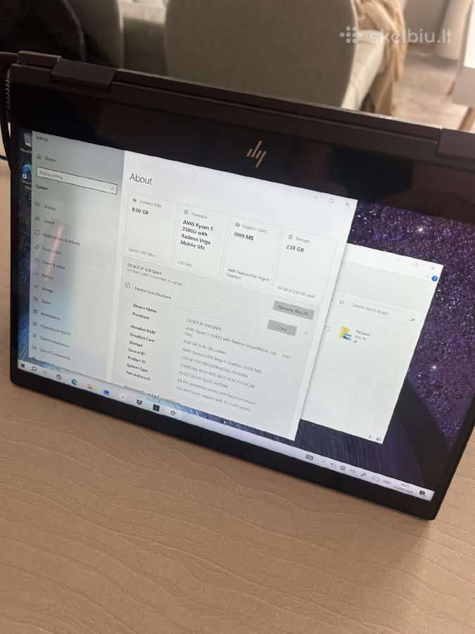Kompiuteris Hp Envy x360 - nuotraukos Nr. 3